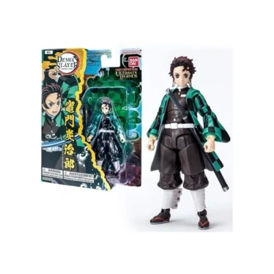 Imagen de Bandai Ultimate Legends HD Figura de acción Demon Slayer 12 cm Tanjiro Kamado Licencia Oficial articulada Juguete Infantil 4 años y + VE88961