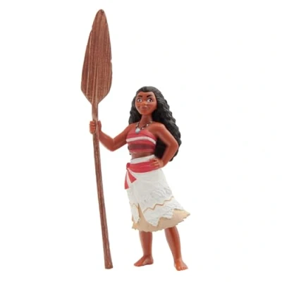 Imagen de Vaiana Disney Moana Oceania 13185 Figura de Juego, Walt, Pintada a Mano, sin PVC, para Que los niños jueguen con imaginación, Multicolor (Bullyland 13185)