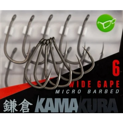 Imagen de Korda Kamakura Anzuelos Wide Gape tamaño 8(10pcs) carpfishing