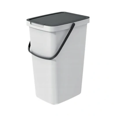 Imagen de Keden Systema Q Cubo de Basura Reciclaje (20L, Color Ceniza)