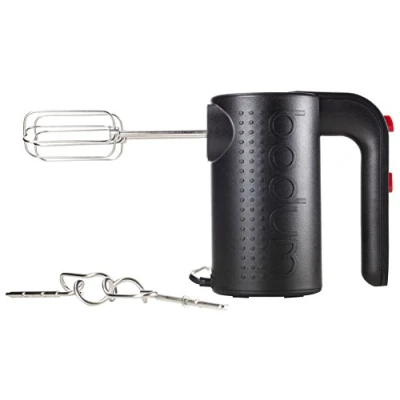 Imagen de Bodum 11532 01EURO Batidora de Mano, 185 W, Silicona, Negro