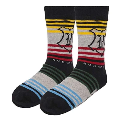 Imagen de CERDÁ LIFE&#039;S LITTLE MOMENTS Mujer Calcetines de Algodón Hogwarts Harry Potter Licencia Oficial Warner Bros, Multicolor, 35 41