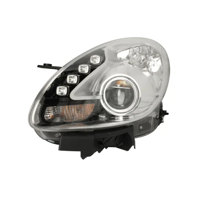 Imagen de MAGNETI MARELLI 712497901129 Faros izquierda H7/H1 Halógena para circulación por la derecha con lámpara, servomotor reg. alcance luces