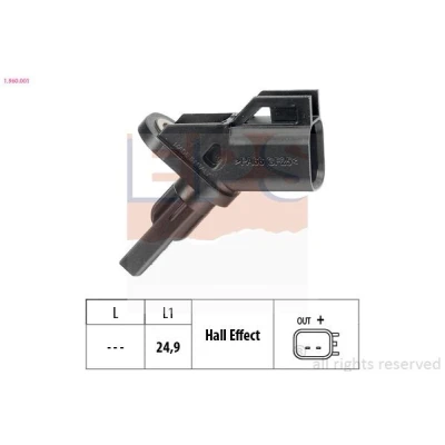 Imagen de FACET 21.0001 Sensor de ABS Made in Italy OE Equivalent FORD: Focus 2, MONDEO 3 Stufenheck, 3, MAZDA: Hatchback, 5, JAGUAR: X Type Familiar