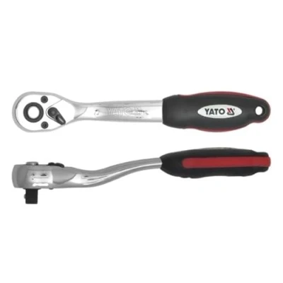 Imagen de YATO YT 0316 Chicharra reversible 72 6,3 (1/4&quot;) 145 Acero cromo vanadio