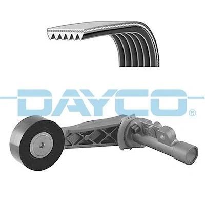 Imagen de DAYCO KPV222 Juego de correas trapeciales poli V PEUGEOT: 308 I Hatchback, 5008 I, Partner II Tepee, CITROËN: C4 Berlingo