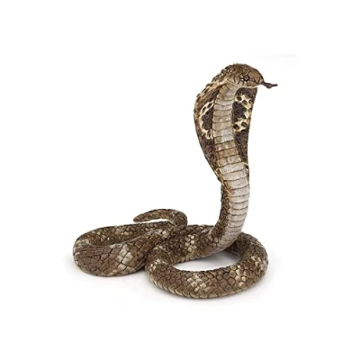 Imagen de Papo Figura Cobra Real 5X5,5X6,6CM, Color Beige marrón (2050164)