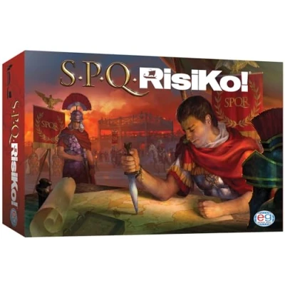 Imagen de Spin Master Editrice Giochi, S.P.Q.Risiko, Juego de Mesa Uno los Juegos Estrategia más Populares, ambientado en el Antiguo Imperio Romano, a Partir 8 años, 6053992