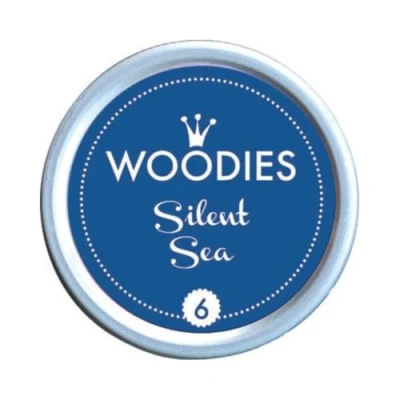 Imagen de Woodies Tinta Dye Lata Silencioso mar, acrílico, Multicolor, 3 Piezas