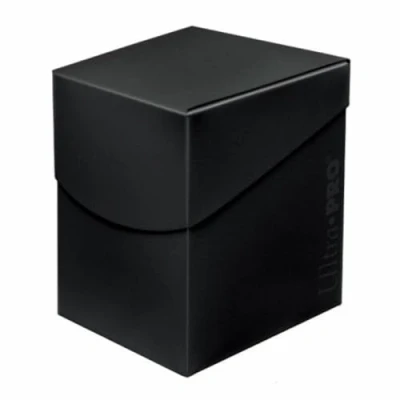 Imagen de Ultra Pro 85683 Eclipse 100+ Caja de Cubierta, Color Negro Azabache