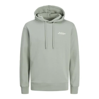 Imagen de JACK &amp; JONES Sweat Hood Sudadera con Capucha Jjbeau, Iceberg Green, S para Hombre