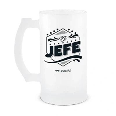 Imagen de Puterful Jarra para Cerveza El jefe 500 ML