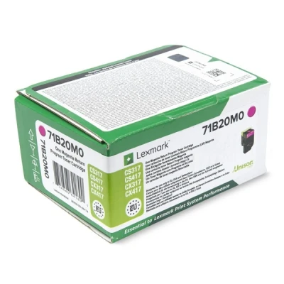 Imagen de Tóner Magenta Lexmark 71b20m0 Retornable (2300 Pag)