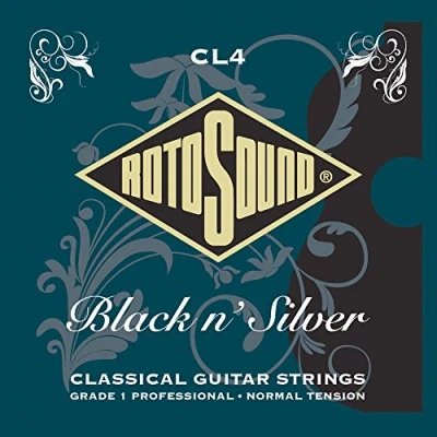 Imagen de Rotosound CL4 Juego de cuerdas para guitarra clásica entorchado plateado