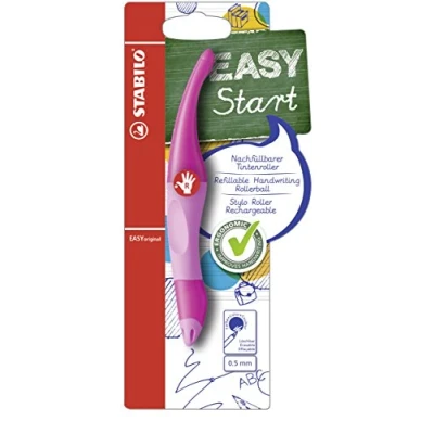 Imagen de Rollerball ergonómico STABILO EASYoriginal START Cuerpo rosa Modelo para DIESTROS