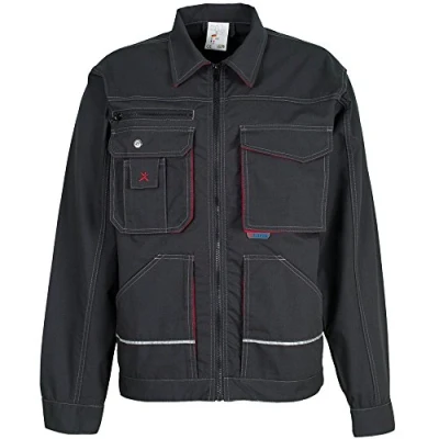 Imagen de Basalt ropa de trabajo chaqueta azul/rojo anthrazit/rot Talla:48