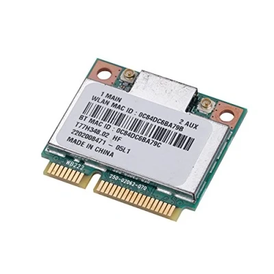 Imagen de 2.4G / 5GHz Banda Dual 300 Mbps Bluetooth 4.0 WiFi Mini PCI E Tarjeta inalámbrica, Adaptador de Red Express