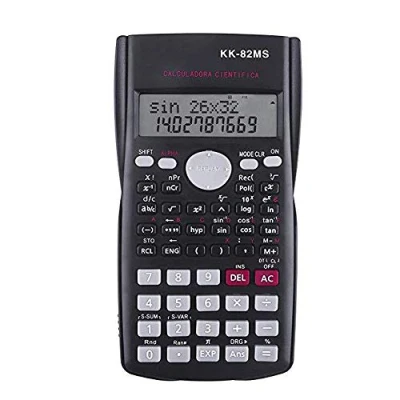 Imagen de Calculadora científica de ingeniería 2 líneas para estudiantes y profesores