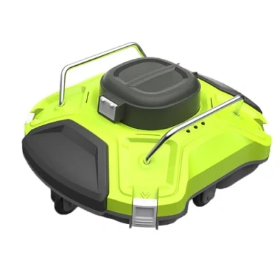 Imagen de Robot Pool Cleaner, Cordless Automatic Vacuum, 5000mAh Battery Lasts 120Mins, Self Parking, Robotic Cleaner Ideal for Above/In Ground Flat Pools up