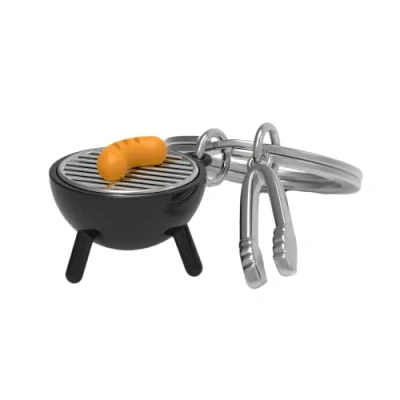 Imagen de O meta[l]morphose METALMORPHOSE MTM142 01 Llavero de barbacoa, Negro, talla única