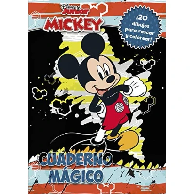 Imagen de Mickey. Cuaderno mágico: 20 dibujos para rascar y colorear (Disney. Mickey)