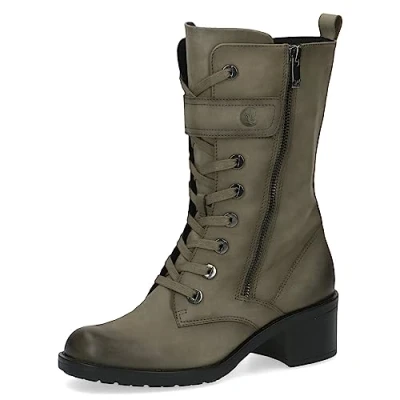 Imagen de Caprice Zapatos de salón con cordones, Mujer, Talla: 42, Khaki nubuc