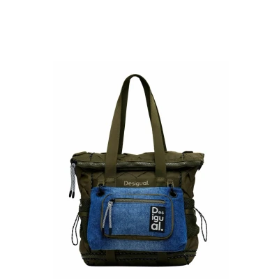 Imagen de Desigual XL Multiposition Mochila, Mujer, Talla: One Size, Beige