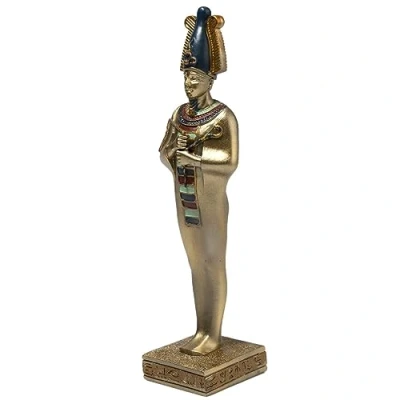 Imagen de Lachineuse Estatuilla Osiris de 20 cm Dios Egipcio Figura Decorativa egipcia Objetos egipcios Faraón Busto Idea Regalo Original Decoración Interior