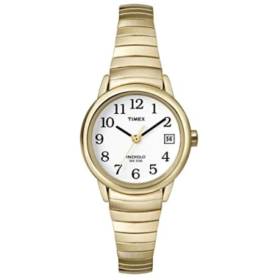 Imagen de Timex Easy Reader Reloj de 25mm para mujer con banda expansión T2H351