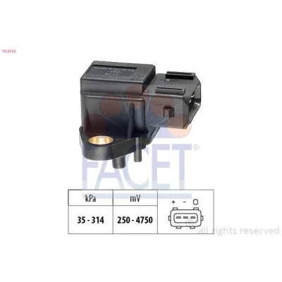 Imagen de FACET 10.3116 Sensores Made in Italy OE Equivalent BMW: 1 Hatchback, 3 Berlina