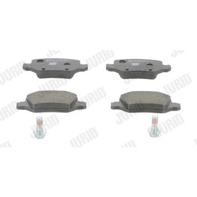 Imagen de JURID 573082J Juego de pastillas freno no preparado para indicador desgaste con accesorios MERCEDES BENZ: Clase A, B, Vaneo
