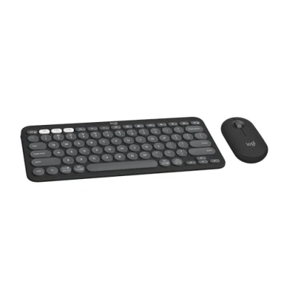 Imagen de Logitech Pebble 2 Combo, Disposición QWERTY US Internacional, Grafito