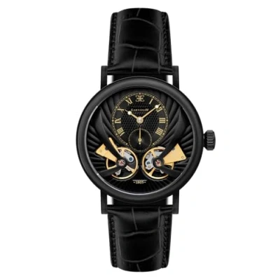 Imagen de Thomas Earnhshaw Reloj de hombre Beaufort Anatolia, automático y mecánico, con esfera azul, analógico estilo clásico correa cuero ES 8059 05