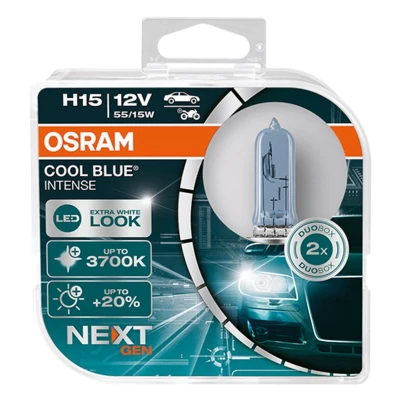 Imagen de OSRAM 64176CBN HCB Lámpara, faro de carretera H15 12V 55/15W 3200K Halógena VOLKSWAGEN: Golf 6, 7, 7 Variant, AUDI: A5 B8 Coupé