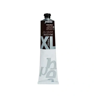 Imagen de Pébéo Óleo Fino XL Pintura Oleo, 200 ml, Marrón (Sombra Tostada)