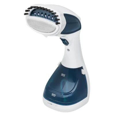 Imagen de Plancha de vapor Clatronic para planchado vertical y horizontal corto tiempo calentamiento cepillo con depósito 200ml no necesita tabla planchar 1100W vaporizador DB 3717