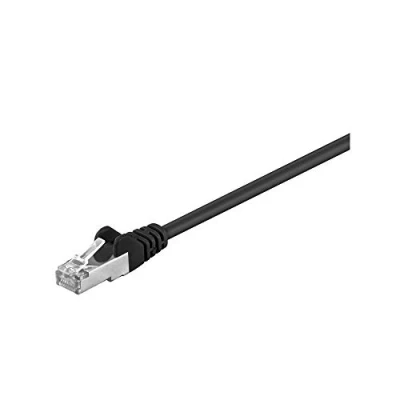 Imagen de Goobay Cable de Red FTP (Cat. 5e, 2 Conectores RJ45, 50 m), Color Negro