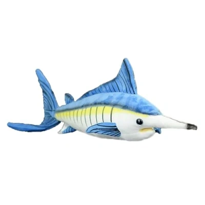 Imagen de lilizzhoumax Pez Marlin Peluche 48cm/19, Lindas muñecas De Relleno roedores, Lindo Suave Juguetes Animales Salvajes