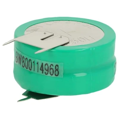 Imagen de vhbw NiMH Batería de botón Repuesto Tipo 2/V250H 3 Pines 250 mAh 2,4 V Compatible para lámparas solares, etc.