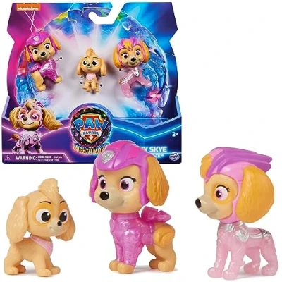 Imagen de PAW PATROL: El Mighty Film Juego de 3 Figuras Juguete para niños a Partir años