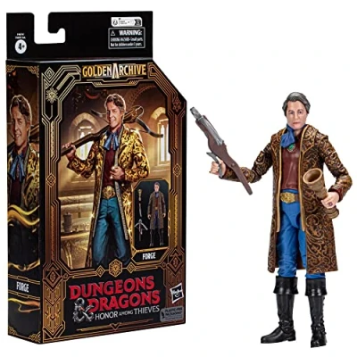 Imagen de Dungeons &amp; Dragons El Honor Entre Ladrones Golden Archive Figura de colección Forge a Escala 15 cm Inspirada en la película D&amp;D