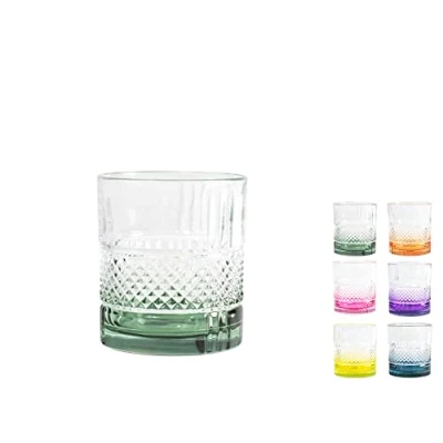 Imagen de RCR Brillante Juego de 6 vasos cristal colores Cl34, 1453634