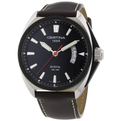 Imagen de Certina DS Royal C010.410.16.051.00 Reloj analógico de Cuarzo para Hombre, Correa Cuero Color marrón