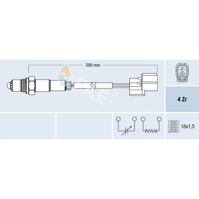 Imagen de FAE 77785 Sonda lambda