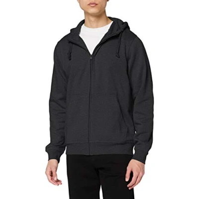 Imagen de Clique Sudadera con cremallera y capucha para hombre anthrazit meliert (955) XXXL