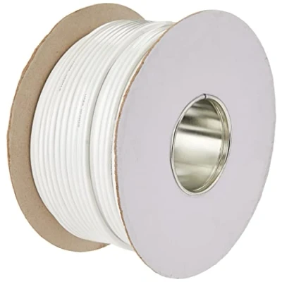 Imagen de Pro Power 8CLSF100 m Alar m/cable de señal, conductores CCA 8 núcleos, LSF chaqueta blanca, 100