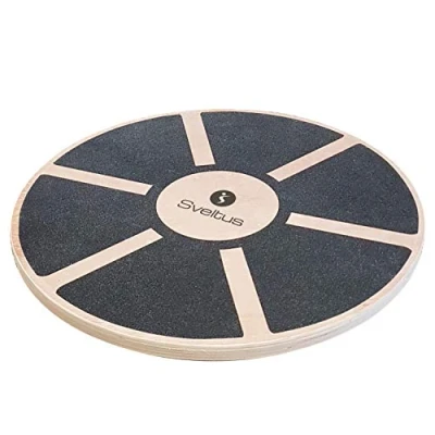 Imagen de Sveltus Identités Balance Board Ayuda de circulación 3015 0, Color Negro y Madera
