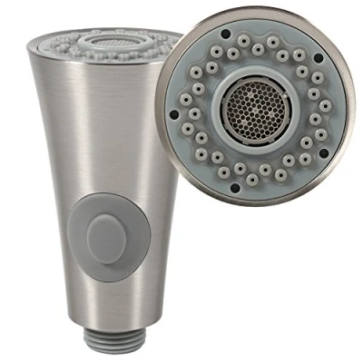 Imagen de Yosoo Grifo de rociador Cabezal Cocina baño Pull out Spray Head reemplazo la Parte Ahorro Agua Bubbler Anti Splash Cromo Pulido