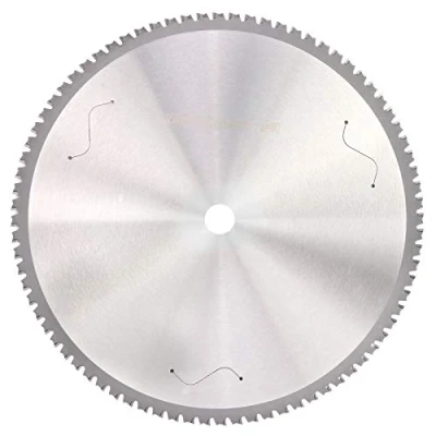 Imagen de Disco de corte metal, hoja sierra circular con 80 dientes, acero alta velocidad, 355 x 2,6 2,0 25,4 mm