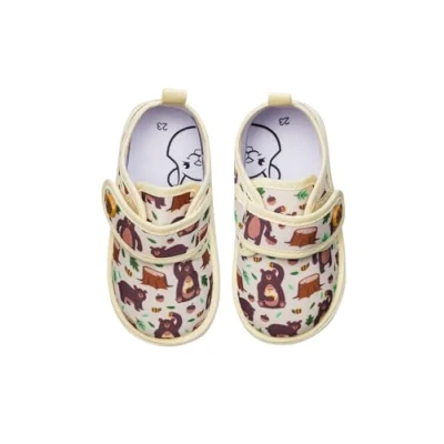 Imagen de Dedoles Pantuflas Unisex Hombre Mujer y Niños Espuma viscoelástica muchos diseños divertidos Unicornio Gatos Aguacates Planetas Salchicha Regalo, Farbe: Multicolor, Motiv: Oso hambriento, Gr. 24